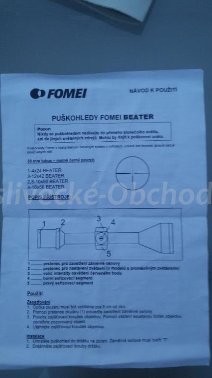 Foto v�robku